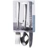 Steel cutlery set, 3 pieces.