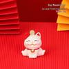 Lucky Cat Resin Mobile Holder - Cute Office Desktop Decoration Gift