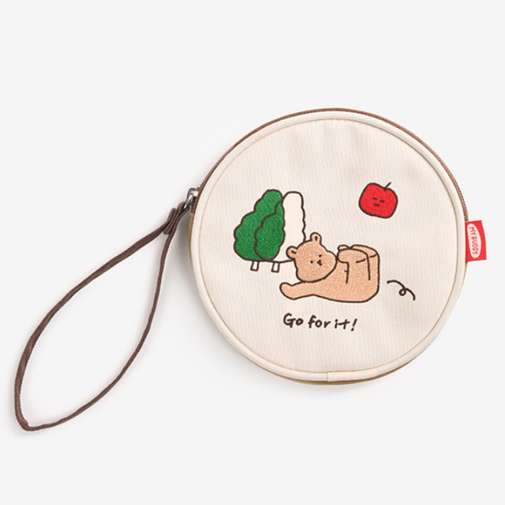 My Buddy Round Pouch - 01 Fresh Morning