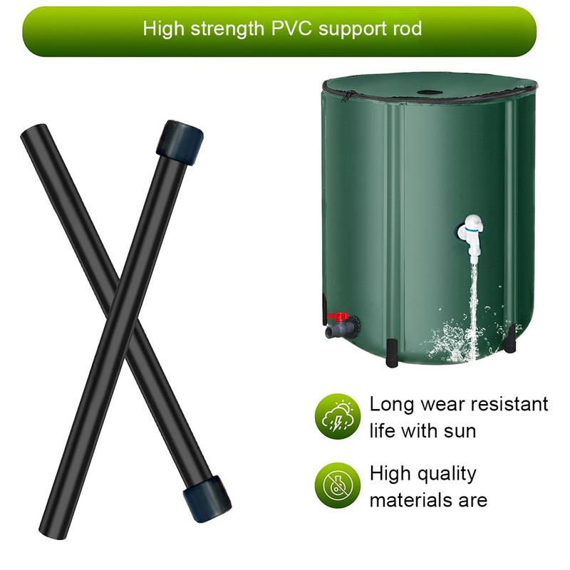 Large Capacity Rain Water Recovery Storage Tank Collapsible  Filter Impurities Rain Barrel Water Collector 100-500L Rain Bucket