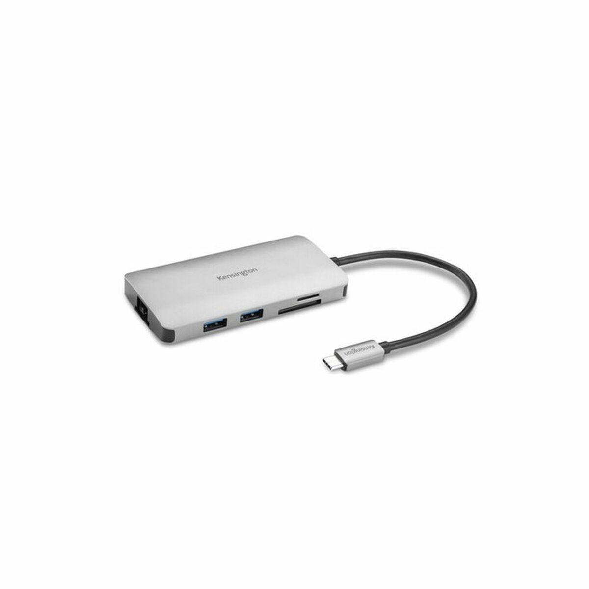 

Kensington K33820WW USB-концентратор черный серебристый