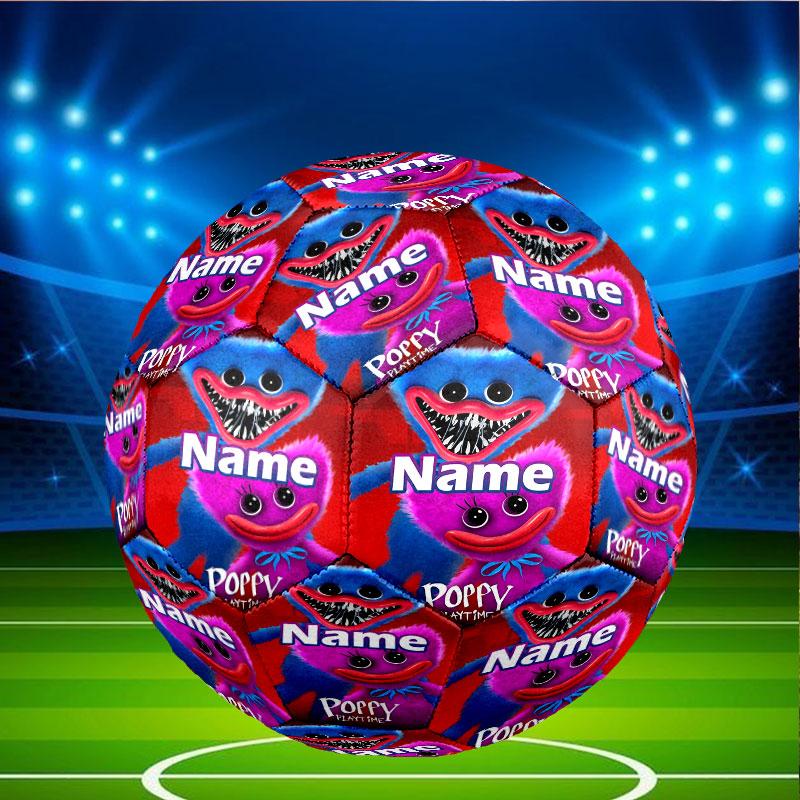 Custom Name Personalized Huggy Wuggy Print Size 5 Soccer Ball Training & Match Football, for Team, Kicking, Gift for Football Enthusiasts