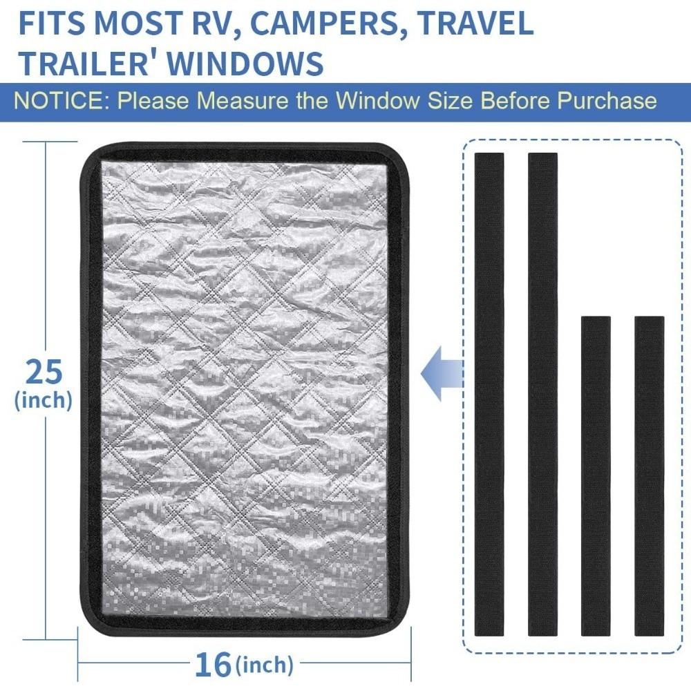 Copertura per sfiato camper da campeggio Tenda da sole impermeabile Tappetino oscurante per lucernario Accessori per rimorchi per auto e camper