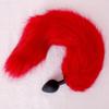 Red Fox Tail Performance Props Ornament Party Decoration