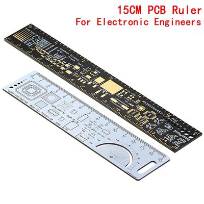 PCB Cetveli Elektronik Mühendisleri İçin Geek Yapımcıları İçin Arduino Hayranları İçin PCB Referans Cetveli PCB Paketleme Üniteleri v2 - 6