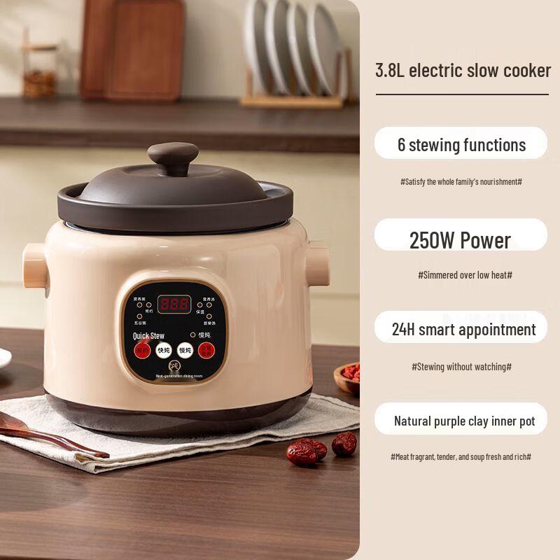 Mr. Jane 3.8L Automatic Zisha Electric Stew Pot