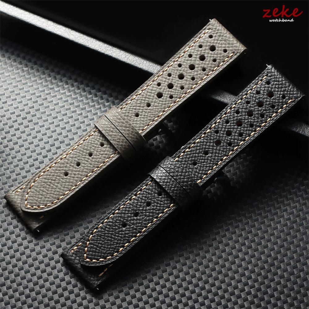 18mm 19mm 20mm 22mm Vintage Echtes Lederarmband Herren Damen Universelle Rindslederbänder Atmungsaktive Schnellverschluss-Armbänder für Seiko