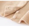 Women's Hand-knit High-neck Cashmere Cardigan - Autumn/Winter Chic