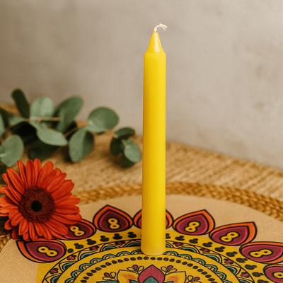Solar Plexus Chakra Candles 12-Pack Yellow Manipura