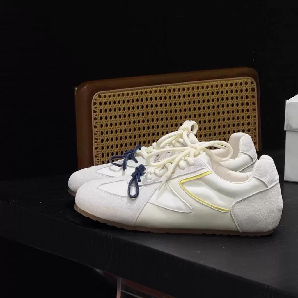 Fashion Retro Concise Round Toe Women Shoes 2025 Spring New Korean Hot Style Casual Comfortable Soft Sneakers Elegant Ladies Shoes