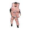Disfraz de Halloween Aterrador Manos de Tijera Humanas Forma de V Esponja Atuendo para Actuación en Escenario Unisex Talla Única