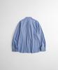 Bihebieo Dyed Poplin Classic Shirts Sax