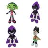 Charming 10-inch Teen Titans Go Plush Toy With Robin Beast Boy Starfire For Young Collectors