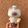 Cute Siamese Cat Chef Doll Keychain