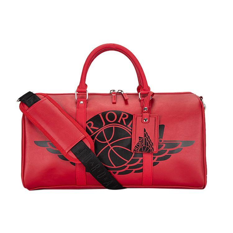 

Jordan Large Capacity Letter Logo Sports Gym Bag Unisex Gym Bag Red JD2023013AD-002 Red