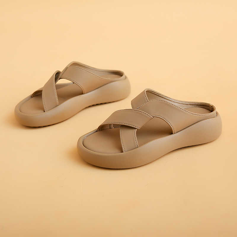 Fashion Light Weight Open From The Back Sneakers Unisex Woman Slipper Shoes Red Women's Sandals Sport Special Offers Premium