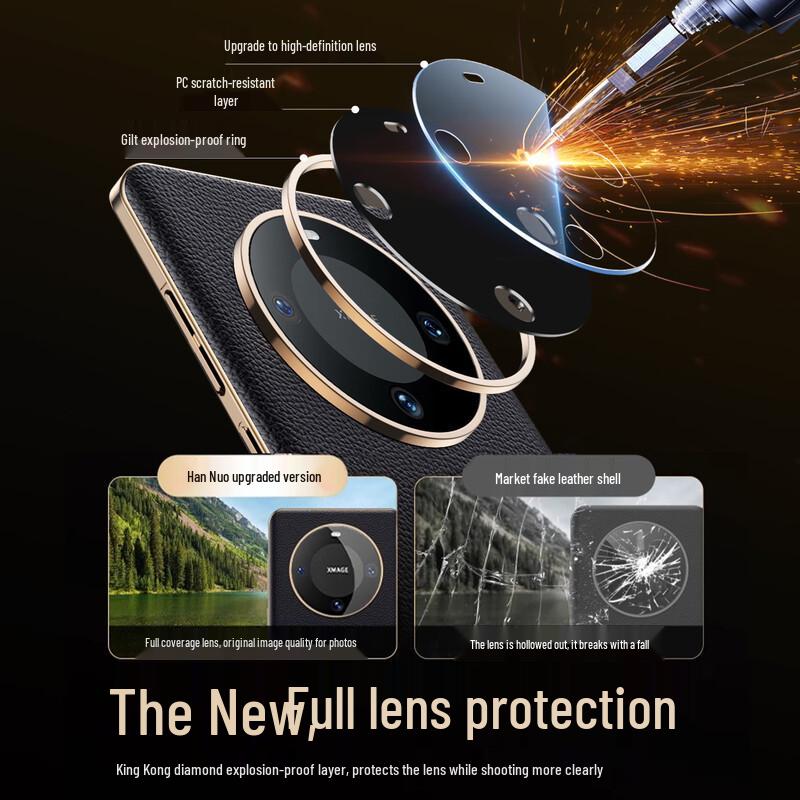 Han Nuo Luxury Leather Phone Case for Huawei Mate 60 Pro/Pro+