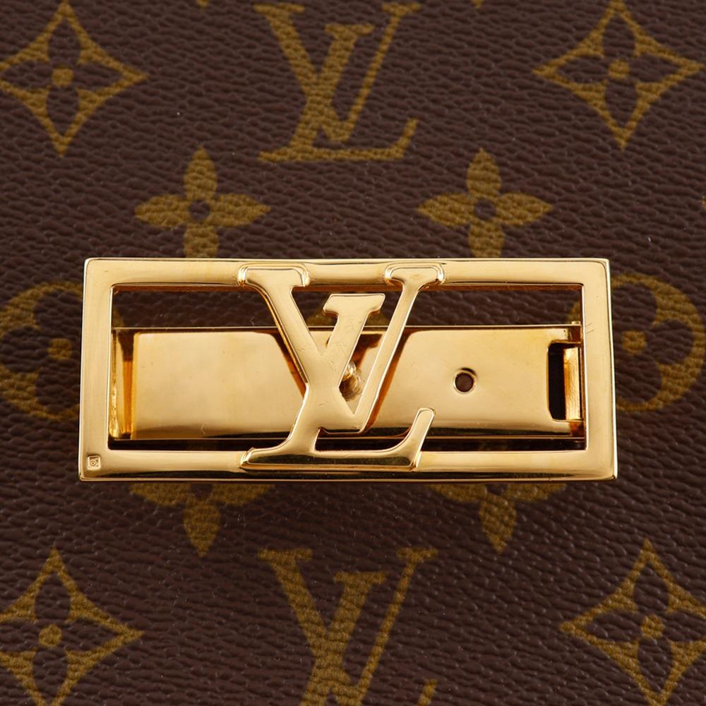 LOUIS VUITTON Sac Dauphine Shoulder Bag M51410 vintage Brown Monogram canvas Women Used