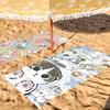 Cartoon cute M-mofusand Towel Drying Bath Towel Applicable To Light Swimming Camping Yoga Beach Out