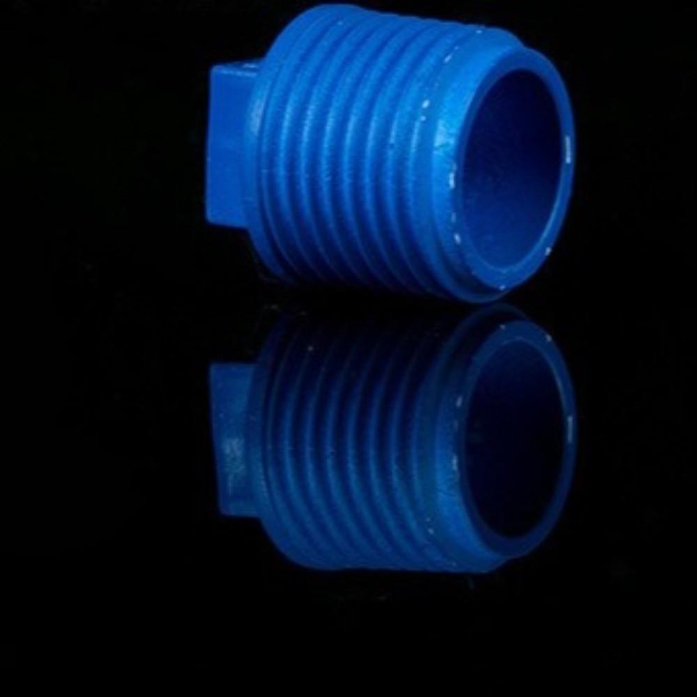 10pcs/set PVC Plumbing Pipe Plug Leak Proof Pipe Fitting End Caps Screw Plug  Pipe Accessories