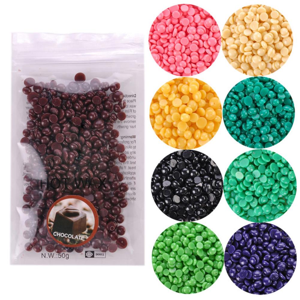 Wachsbohnen No Strip Enthaarungsmittel Hot 100g Film Hartwachs Pellet Waxing Bikini Gesicht Haarentfernung Bean Bikini Enthaarungsmittel Für Frauen Männer