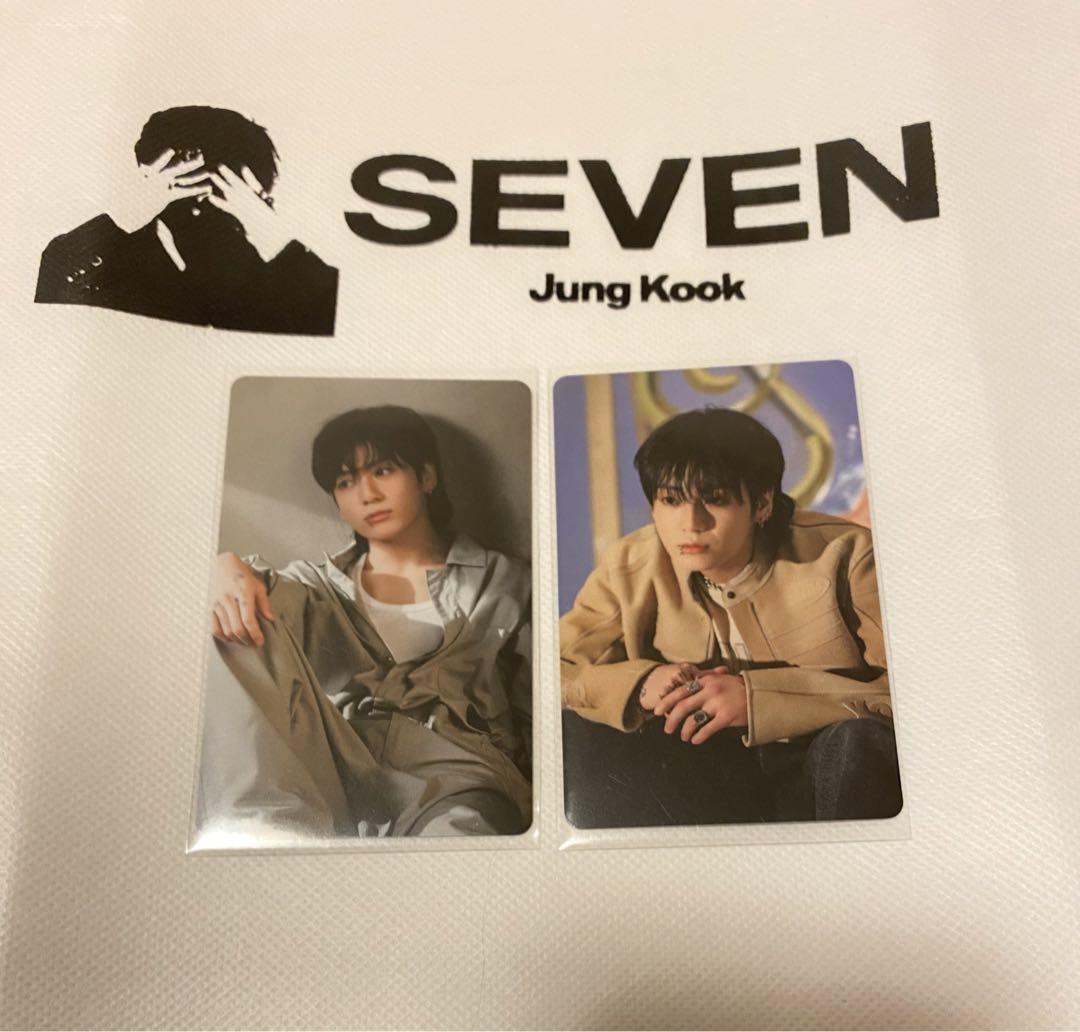 

[USED] BTS Jungkook I AM STILL bonus trading card 2 types bag