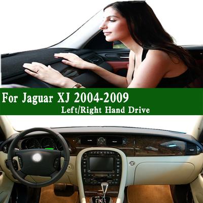 Dla Jaguar XJR XJ X308 XJ8 V8 X350 2004-09 Mata na deskę rozdzielczą Pokrowiec na deskę rozdzielczą Panel wskaźników Osłona przeciwsłoneczna Podkładka ochronna Ozdoby przeciwbrudne