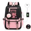 Peripheral Printed Backpack Female Fashion Student Multifunctional Casual School Bag