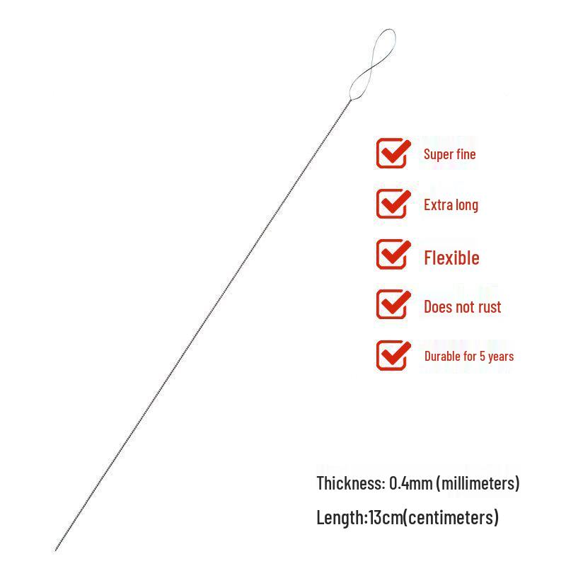 Игла для бисероплетения и эластичный шнур для браслетов ручной работы