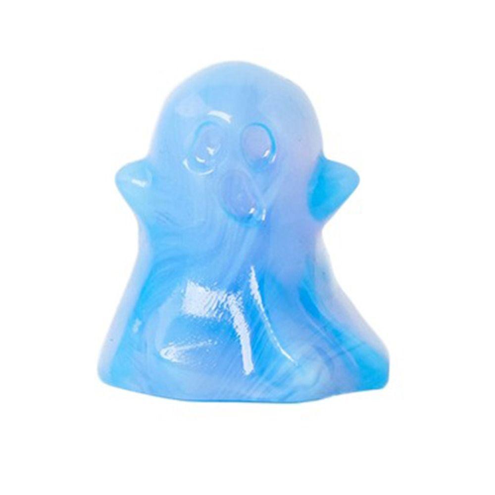 Creative Crystal Ghost Figurine Ghost Shaped Natural Crystal Ghost  Desk Decoration