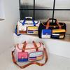 Stylish and High-value Nylon Portable Fitness Bag, Large Capacity with Shoe Compartment, Yoga Bag, Inner Sticker Bag Can Store Travel Bags