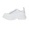 Alexander McQueen Tread Slick Leather Low top Sports Casual Shoes Women's White 679530WIABD9071