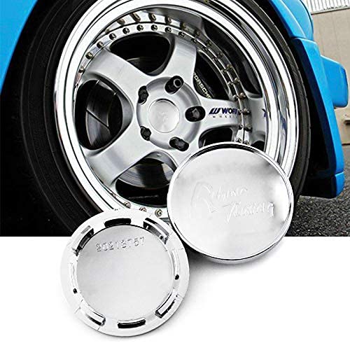 Wheel Center Cap 60mm 50.5mm 4pcs Silver Wheel Cover Center