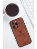 Magnetic Leather Phone Case for iPhone 11-16, Compatible with iPhone 12-15 Pro Max, Elk Head Design, Japanese & Korean Style