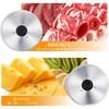 HRouGE Electric Food Slicer, Meat Slicer for Shabu-Shabu Meat, Bread, Ham, Cheese, Vegetables, and Fruits, Slices 1-15mm Thick, Uniform Slices, Easy C