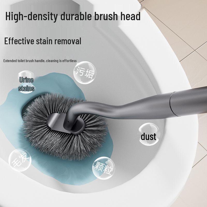 Lan Xiaoji Wall-Mounted Draining Toilet Brush Set