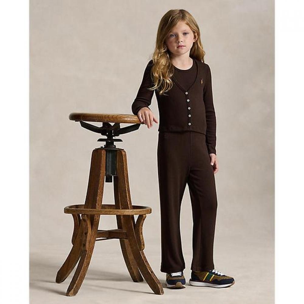 

Детские брюки Polo для девочек, 2-6 лет, в рубчик Cwpopntrbq20093200 2