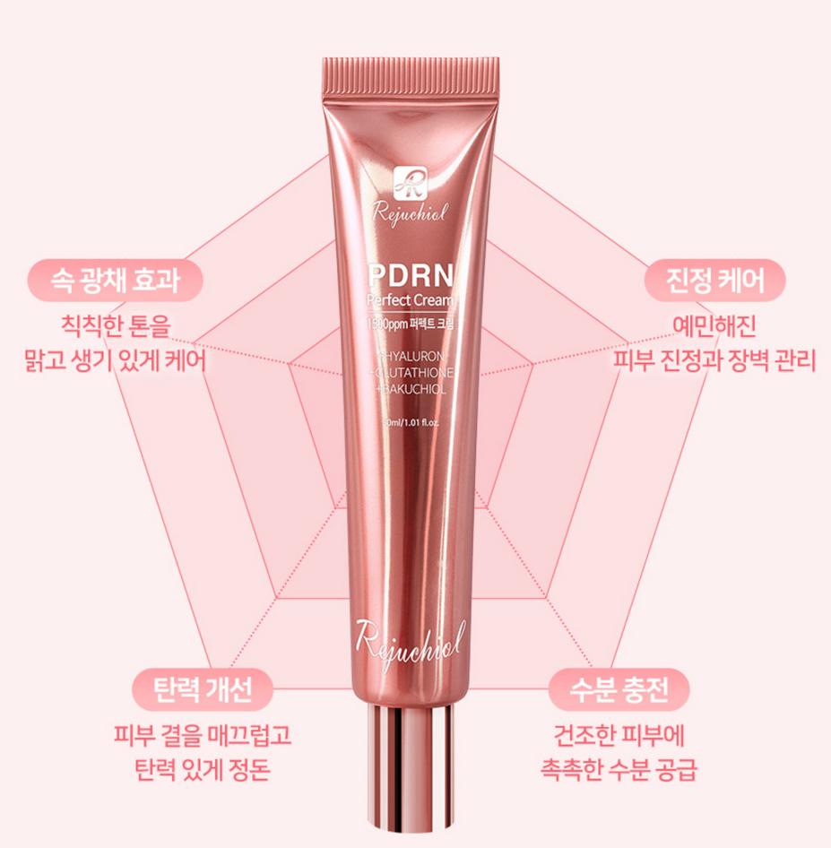 Rejuchiol PDRN 1500ppm Cream 30ml / Barrier Strengthening, Anti-Aging, Moisturizing, Korean Cosmetics, Kbeauty