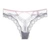 TERMEZY 2Pcs/Lot Sexy Lace Panties Women Low-waist Underwear Hollow Out Transparent Thong Female Seamless G-string Lingerie Underpant