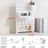 Neat Plastic Pegboard  Desk Organizer with Multiple Accessories for Home Office, Craft Room and Garage Display