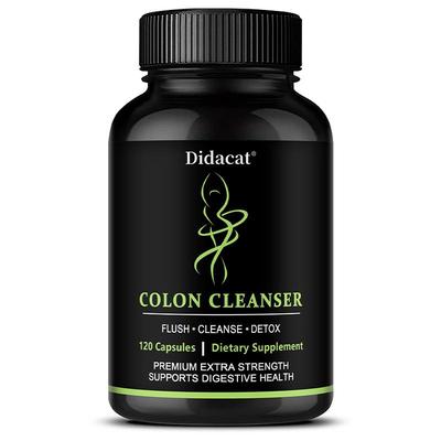 Hojas de Senna Limpiador de Colon Mezcla Compleja 120 Cápsulas Suplemento Dietético