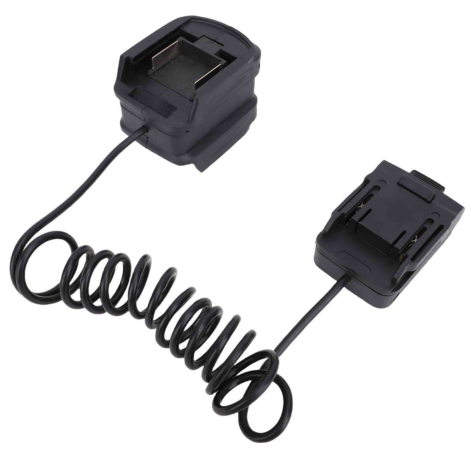 

Адаптер для аккумулятора, подходящий для электроинструмента BL1840 и удлинителя аккумулятора, эластичный шнур для работы на открытом воздухе