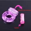 6pcs Finger Ring Vibrator Elastic Silicone Penis Vibrating Clitors Massager Cockring Toy Sex Toys,Adult Products for Men