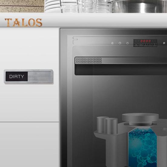 Magnet „Clean Dirty“ für die Spülmaschine, leicht zu verschieben, starker Magnet, Schild „Clean Dirty“ für die Küche, für Zuhause, Restaurants, Spülmaschine