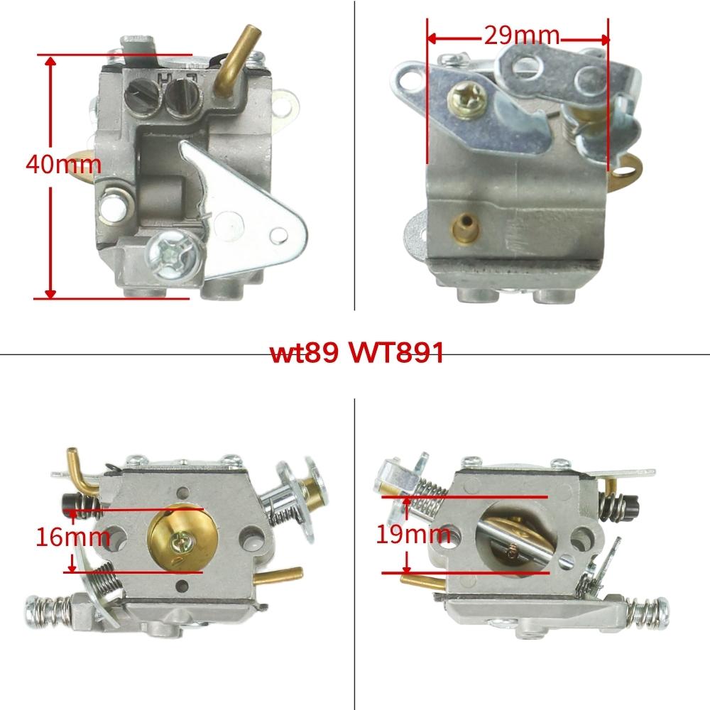 Carburetor For Walbro WT-891 WT-391 WT-600 WT-624 WT-625 Husqvarna 235FR 235R 235P 232L 232R Chainsaw Trimmer