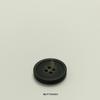 Four-Eye Black Button Resin Button Versatile Trench Coat Suit Jacket Button Men'S And Women'S Clothes Decorative Flat Button