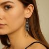 Hip Hop Halloween Earrings Skull Imitation Human Bone Earrings Fashion Skeleton Earrings  Gift
