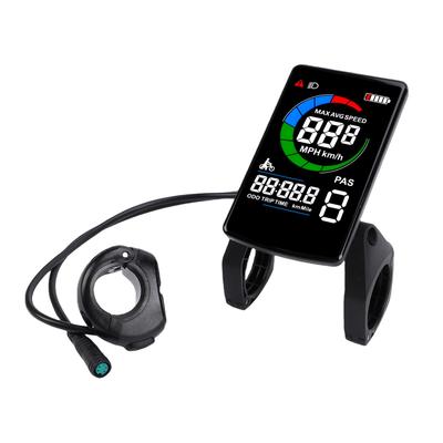 Electric Bike Display Meter Fit for G340 G320 Mid Motor Water Proof Electric Bike Control Panel Screen with 5 Pin Connector