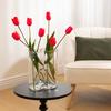 Artificial Flower Yellow Tulip 48 Cm High, Made Of Plastic