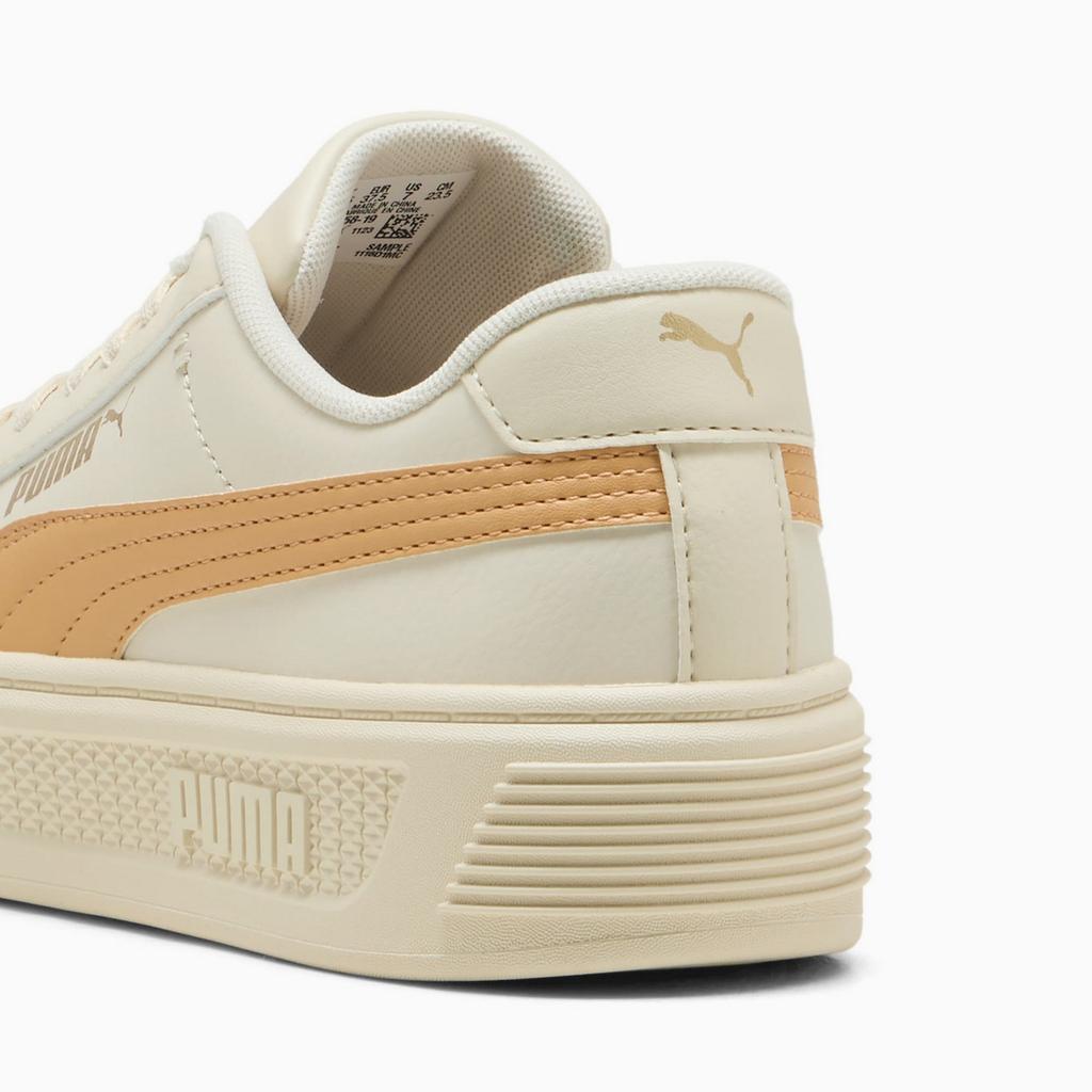 Puma SMASH PLATFORM V3 women's sports shoes beige 39075819 r 37